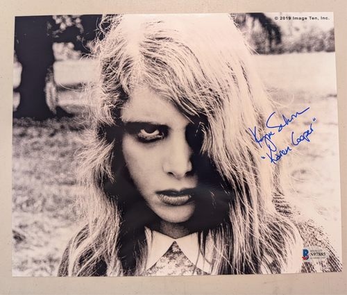 KYRA SCHON Signed Night of the Living Dead 8x10 PHOTO Autograph BAS