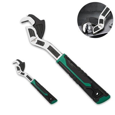 groword Adjustable Wrenches Multi-function Full Size, Green Small+large
