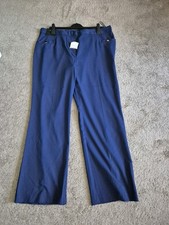 Bnwt Ladies Tailoring Royal Blue Trousers. Next Tailoring. Boot cut. Size 20R