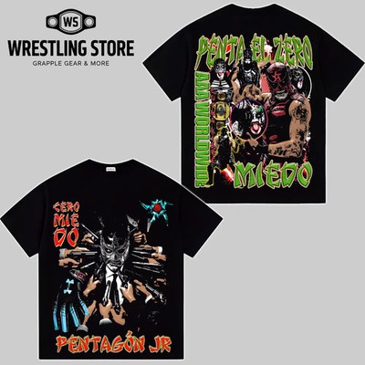 Penta El Zero Miedo #5 Classic Tee   WWE Mexican Wrestling Legend Shirt, Vintage