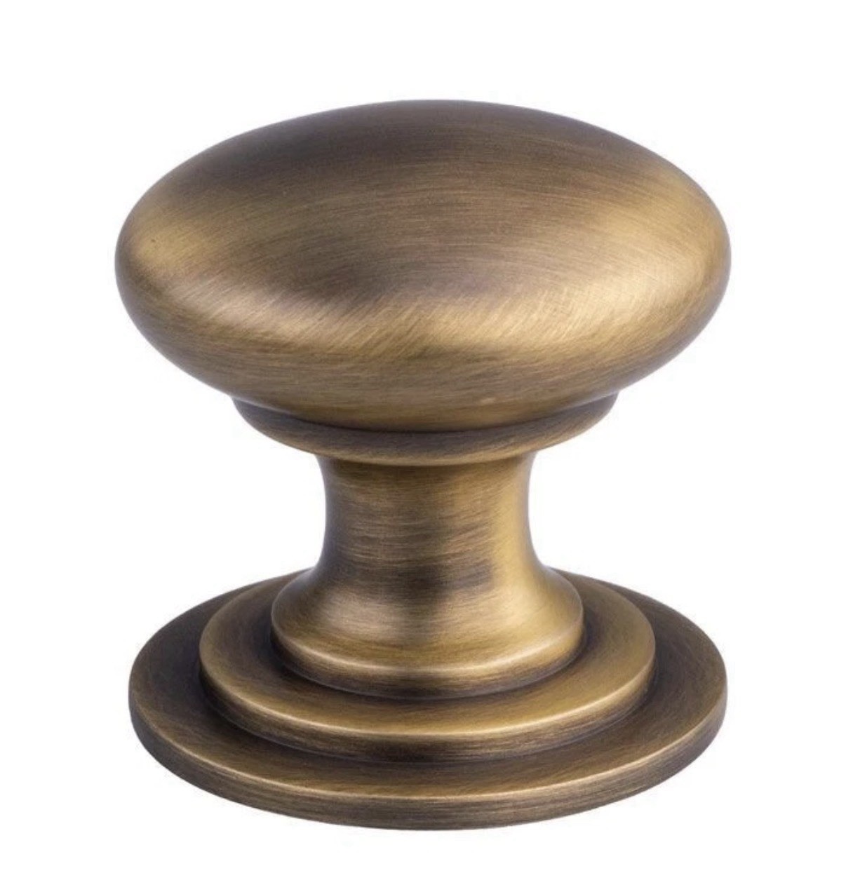 X5 32MM Carlisle Brass Victorian Cupboard Handle Knob M47BAB Satin Brush Kitchen