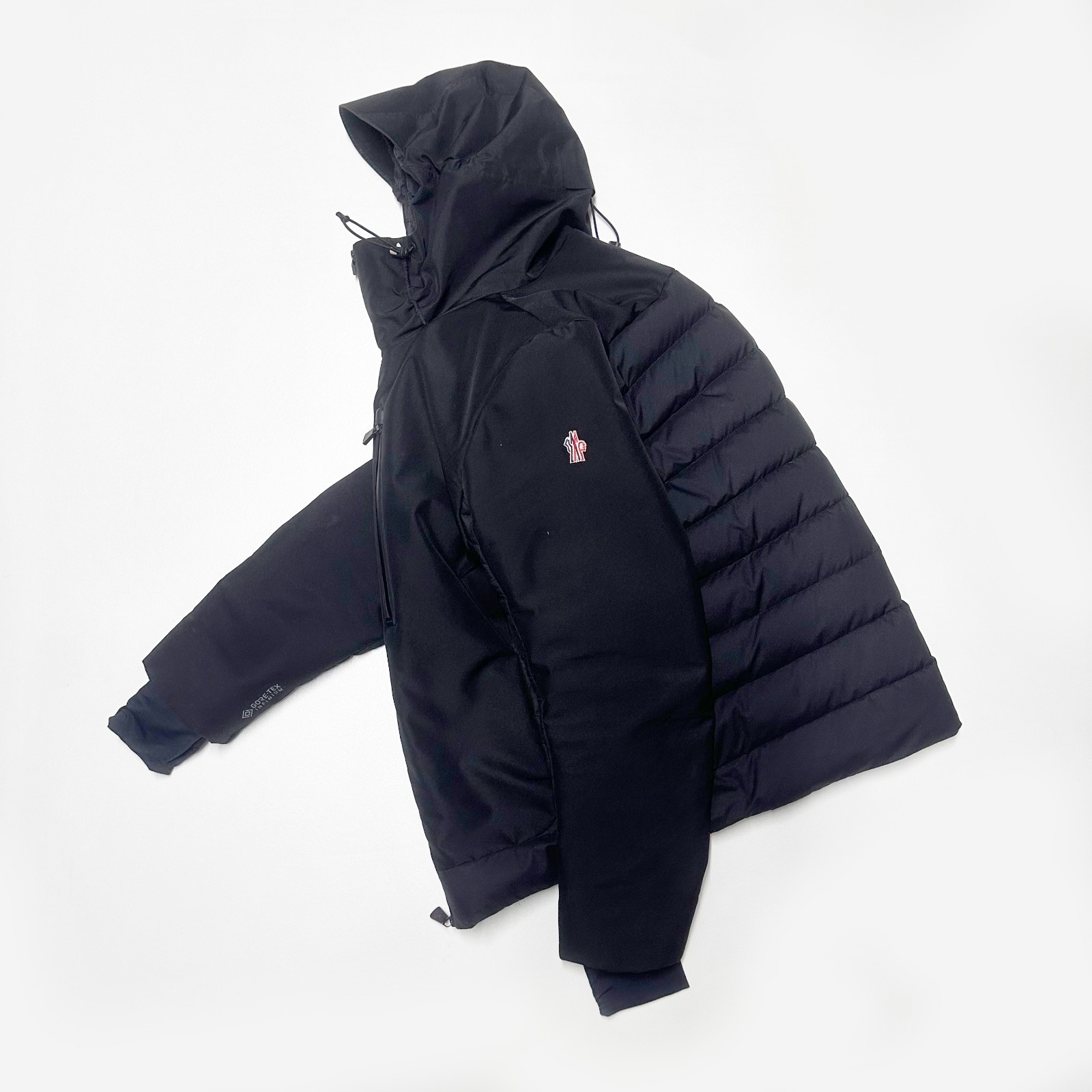 MONCLER BESANS GRENOBLE SIZE 6 3XL XXXL MENS JACKET PUFFER BLACK SKI 2XL XXL thumbnail 5