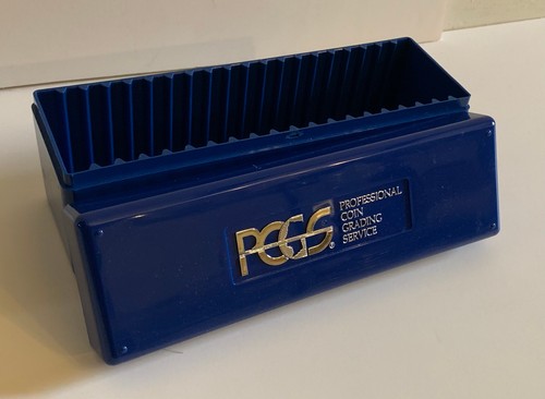 6 PCGS Plastic Storage Box for 20 Certified / Graded / Slabbed Coins