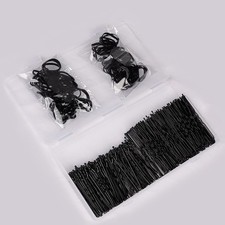300PCS Hair Pins Kit, 100 U Shaped Hair Pin for Women 100 Bobby Pins and 100