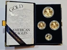 2002-W Gold American Eagle Proof 4-Coin Set w/ OGP, COA, and Box