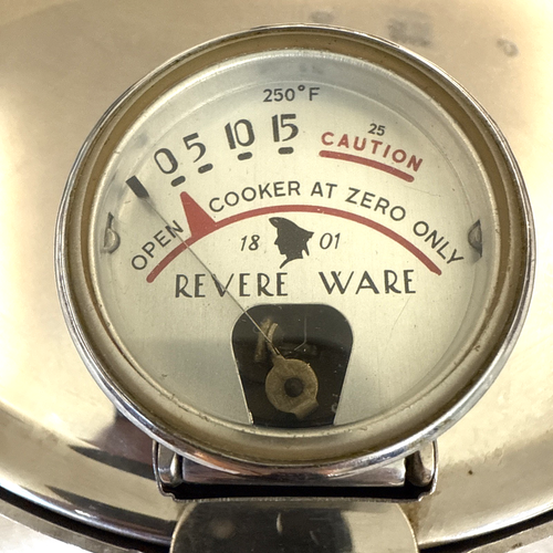 Vntg Revere Ware 1801 Pressure Cooker 4 Qt. Copper Clad Bottom with Trivet READ - Bild 3 von 8