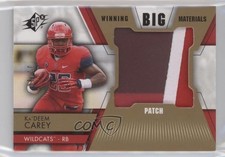 2014 SPx Winning Big Materials 8/10 Ka'Deem Carey Ka Deem #WB-KC Patch b6s
