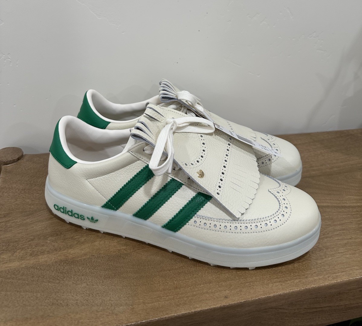 &ldquo;chalk White Green&rdquo; Ih8436 Men&rsquo;s Sz 11