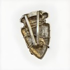 Rare Vintage Native American Dager Sterling Silver Pendant — photo 2