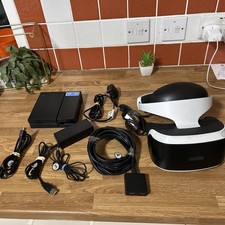Sony Playstation VR Headset PS4 - NEAT HEADSET. All Accessories BUT NO CAMERA