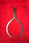 ORIG CIVIL WAR MARKED U.S. 1861 ARTILLERY CANNON BALL / SHOT TONGS
