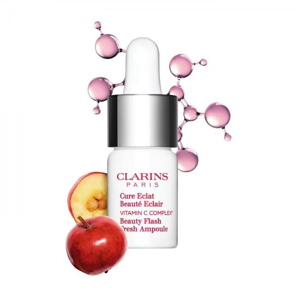 CLARINS Cure Eclat Beauté Éclair - Trattamento Illuminante Viso 8 ml - Immagine 2