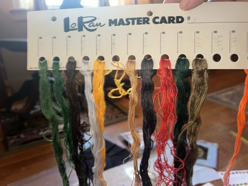 Huge Lot Cross Stitching Supplies 128 In Total Please See Photos - Image 3 of 4