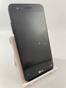 LG K4 2017 schwarz O2 Netzwerk 8GB 5,0" 5MP Android Smartphone gesprungen Fehler #C16