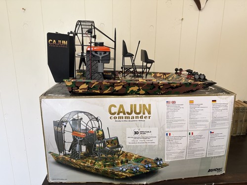 AquaCraft Cajun Commander R/C Airboat/Swamp Boat - Brushless - 1/10 Scale -
