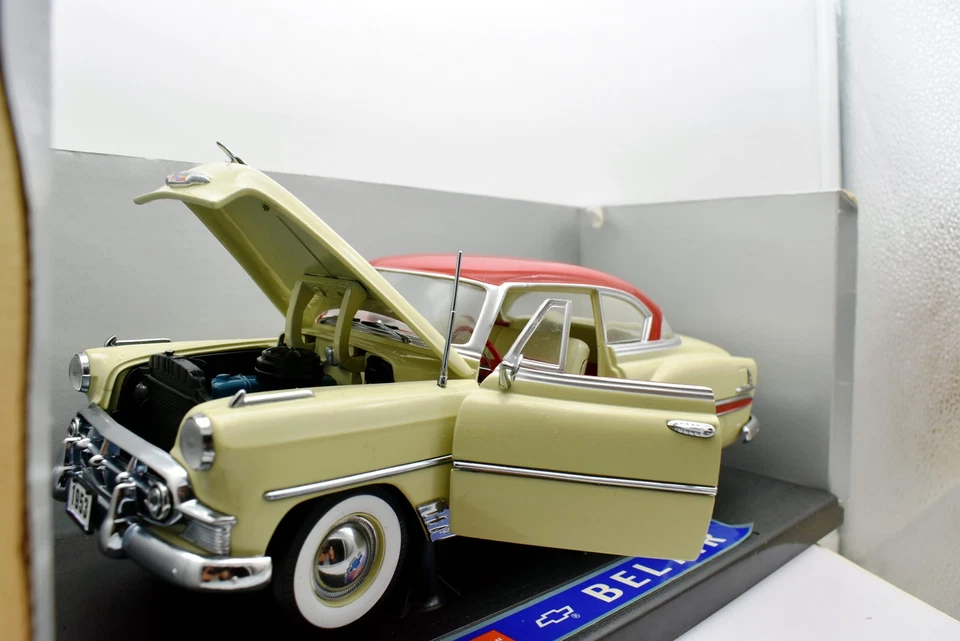 Modellino auto americane 1:18 Chevrolet bel air sun star diecast modellismo car - Immagine 4 di 4