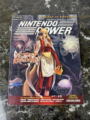 Nintendo Power - Vintage Magazine - Volume 157 Lost Kingdoms - W/ POSTER!!