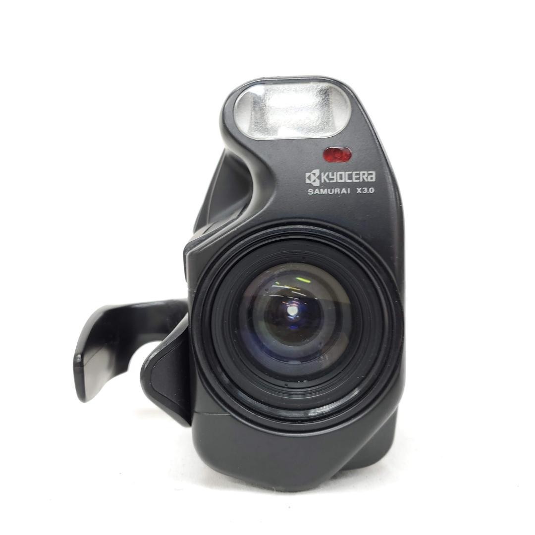 その他 KYOCERA SAMURAI X3.0 black #54 Kyocera Yashica Samurai X3.0 Half Frame 35mm AF Camera Operation