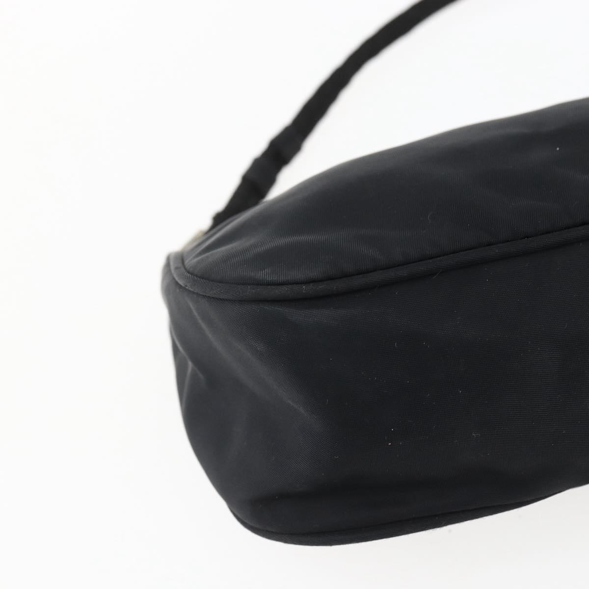PRADA Hand Bag Nylon Black Silver Auth ep12953 thumbnail 11