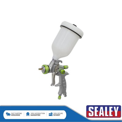 Sealey Premier Professional LVLP Schwerkraft-Spritzpistole 1,4 mm Set-Up LVLP01