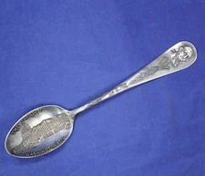 Vintage Washington DC Sterling Silver 5 5/8" Souvenir Spoon