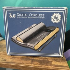 GE DESIGNER SERIES DECT 6.0 DIGITAL CORDLESS PHONE ANSWERING SYSTEM MODERN NOS