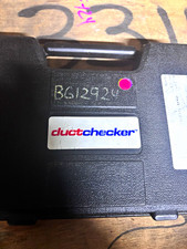 DuctChecker Manometer Air Pressure Meter Test Kit w/ Case, Hoses & Probes