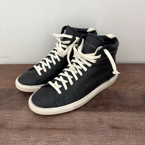 Oliver Cabell Jabbar High Sneaker Italian Leather Black Di EU 39 Women 9 Men 6 - Picture 6 of 17