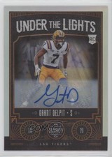 2020 Panini Legacy Under the Lights Auto Silver Grant Delpit #UL-GD Auto ms9