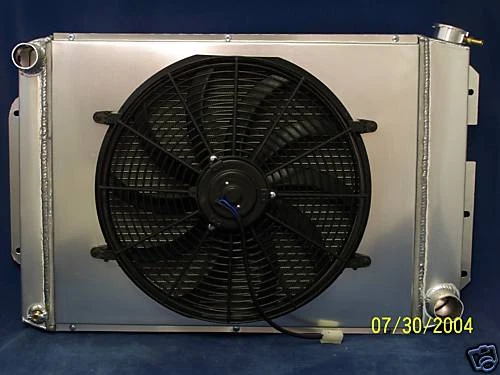 1967 1968 1969 CAMARO ALUMINUM RADIATOR WITH FANu0026amp;SHROUD for small block  | eBay