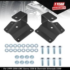 For Chevy Gmc 1500 Pickup 2wd 1999-2006 2 Rear Axle Drop Hangers Lowering Kit