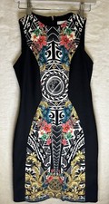 Versace  Embellished Black Dress Size 42