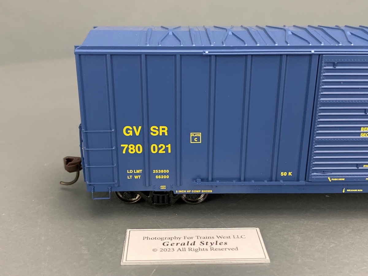 HO Scale Atlas 52' FMC 5503 DD Boxcar Golden West #780021 HO2565