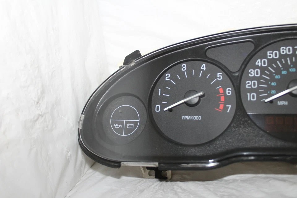 Cuadro de instrumentos velocímetro 03 04 Buick Century LCD RECONSTRUIDO 169.319 MILLAS Foto 3 de 4