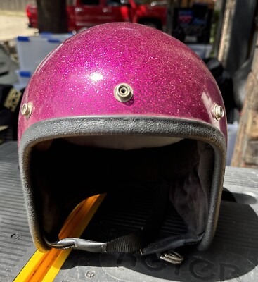 60's ビンテージヘルメット 極小帽体 Yoder Pacer 当時物 VINTAGE BUCO Yoder Pacer 79-x HALF HELMET MOTORCYCLE 1960s/70s