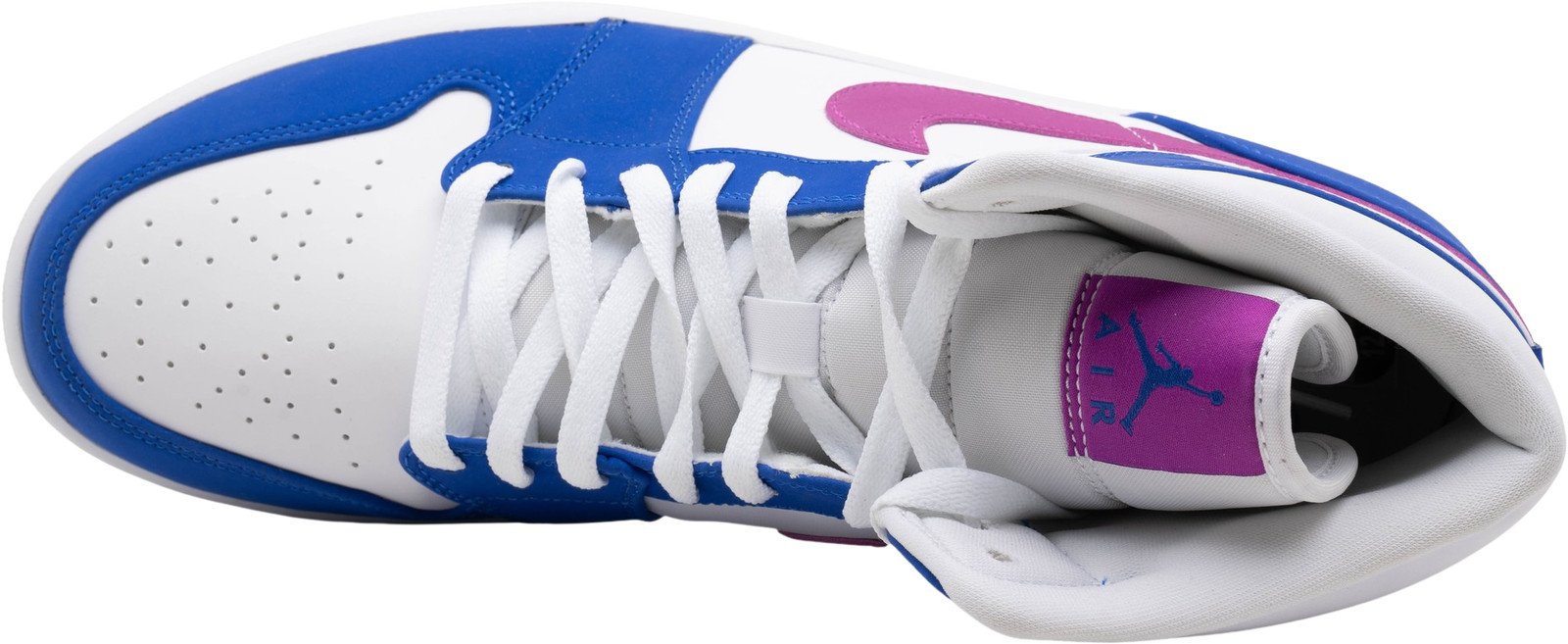 jordan 1 mid hyper royal violet