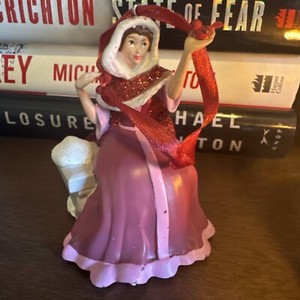 Disney Sketchbook BELLE Beauty & Beast SINGING Christmas ORNAMENT