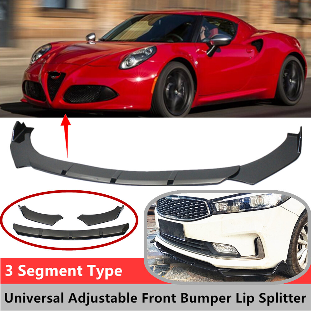 Add-on Universal Fit For Alfa Romeo 4C 2015-2020 Front Bumper