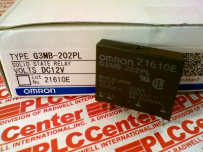 OMRON G3M-B202PL-DC12 / G3MB202PLDC12 (NEW IN BOX)