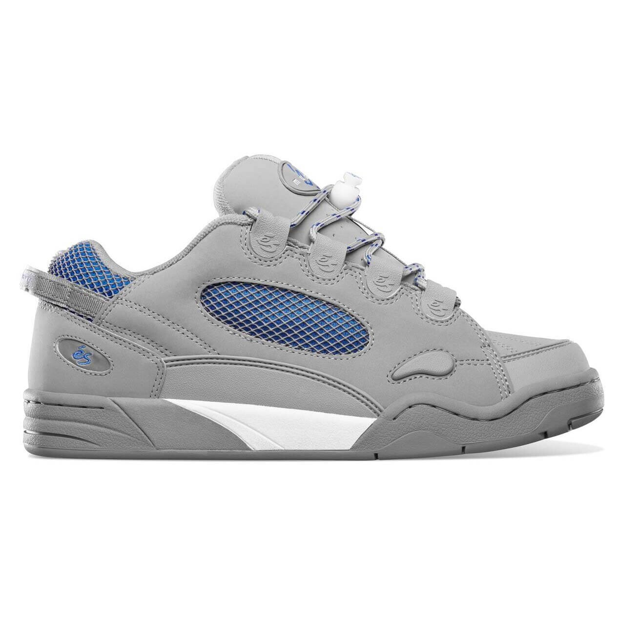 ES SKATEBOARDING CHAD MUSKA SHOES - Grey /Blue Sz 10 ! RARE limited edition LE image 5