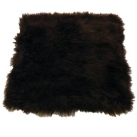 Genuine Australian Sheepskin Chair Cushions Wool Brown on sale Genuine Australian Sheepskin Chair Cushions Wool Brown on sale