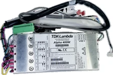TDK Lambda Alpha 400W Power Supply Module J40044 w harness E640-0244 & N647-0308