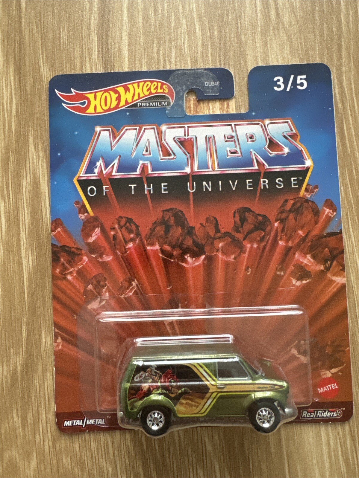 2022 Hot Wheels Premium Masters of the Universe 3/5 FORD TRANSIT SUPERVAN w/RR's