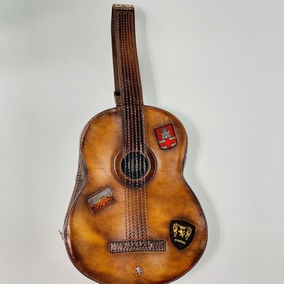 pratesi leather backpack