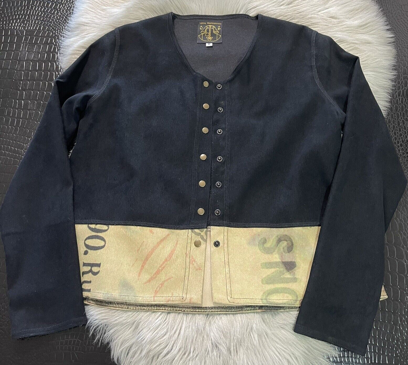 VP Visual Professional Snap Button Front Jacket T… - image 1