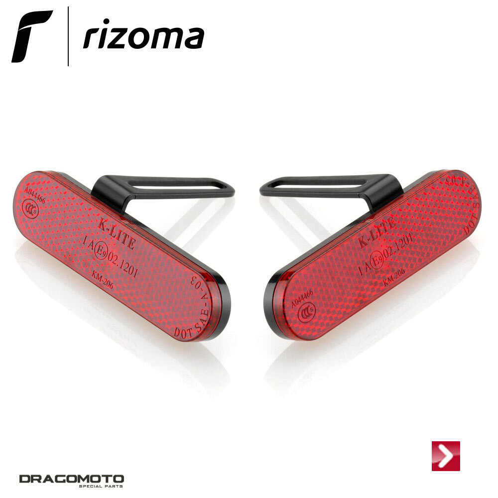 Kit catadioptre latéral Rizoma pour remettre aux normes Euro 4 votre Vespa