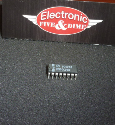 MM80C95N National Bus Driver, CMOS Series, 1-Func 6-Bit, True Output CMOS PDIP16