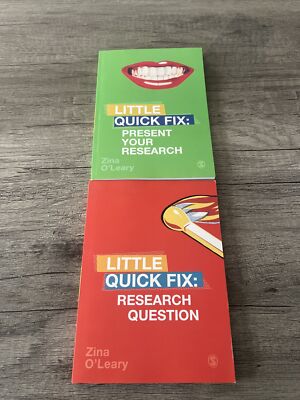 Present Your Research & Research Quest: Little Quick Fix - Paperbacks VERY GOOD