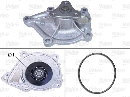 Valeo 506914 Wasserpumpe FüR Bmw,CitroëN,Ds,Mini,Opel,Peugeot,Peugeot (Df-Psa)-image