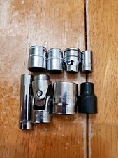 Matco Snap On 1/4 3/8 Drive Mixed SAE Metric Sockets Lot Of 8